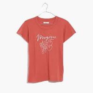NWT Madewell x Hôtel Magique Fruit Graphic Perfect Vintage Tee